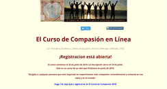 Desktop Screenshot of elcursodecompasion.org